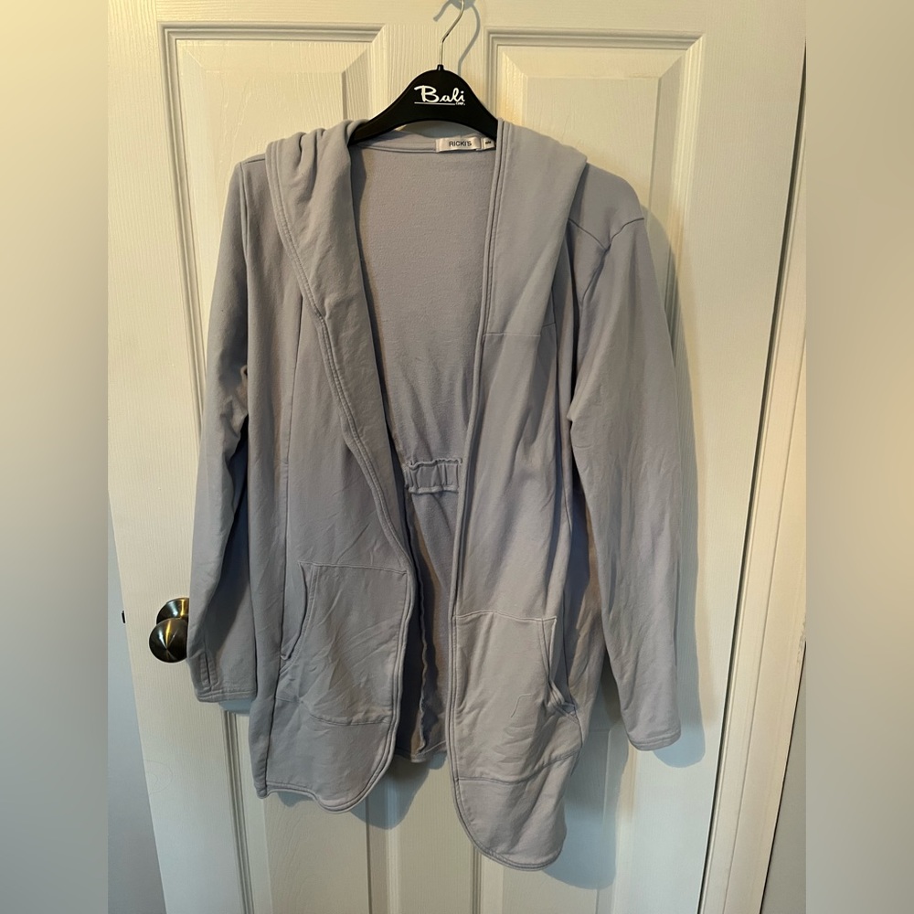 Hooded cardigan